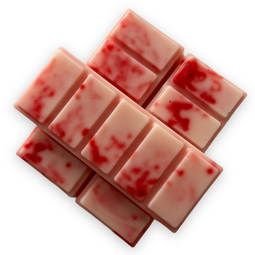 Marshmallow & Raspberry Wax Melt Snap Bar