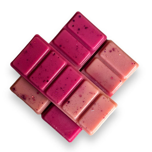 Raspberry Peony Blush Wax Melt Snap Bar