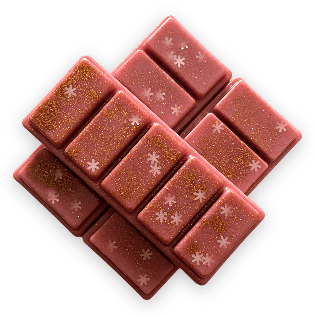 Cashmere & Snowflakes wax melt snap bar