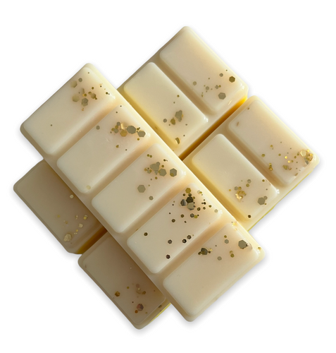 Daffodil and Vanilla Wax melt snap bar_