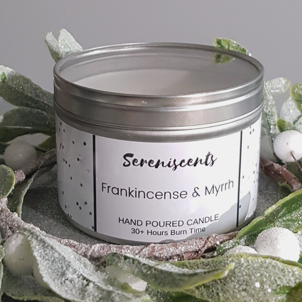 Frankincense & Myrrh Candle - Sereniscents