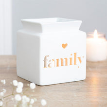 Load image into Gallery viewer, white ceramic wax warmer
