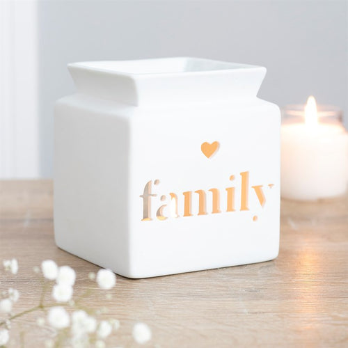 white ceramic wax warmer