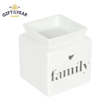 Load image into Gallery viewer, white ceramic wax warmer 1
