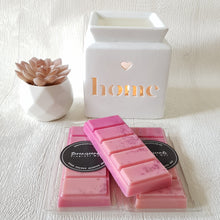 Load image into Gallery viewer, Raspberry &amp; Peony Blush Wax Melt Snap Bar
